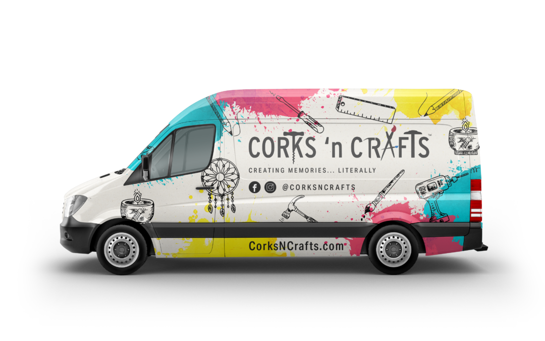 Elevate Your Convention Experience: Bring the Arts and Crafts Fun to Your Doorstep with Corks N Crafts Mobile Workshops!